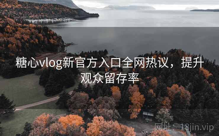 糖心vlog新官方入口全网热议，提升观众留存率